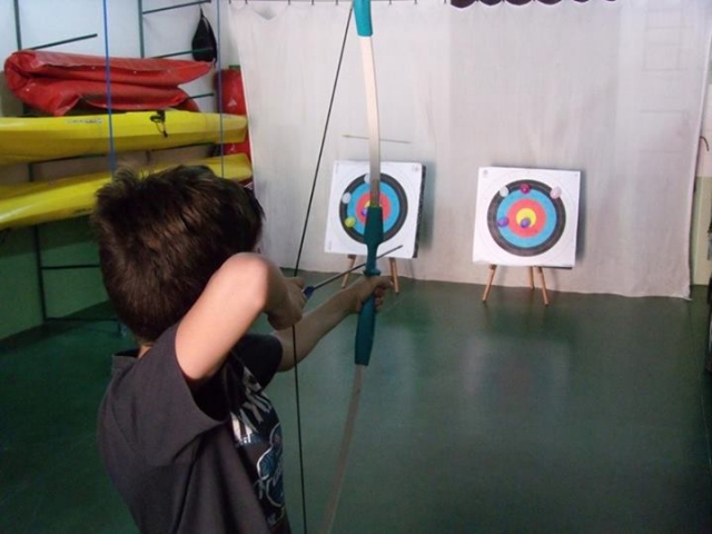 clase de tiro con arco